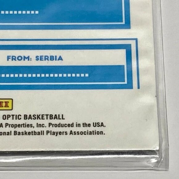 2020 Donruss Optic Aleksej Pokusevski Rookie Card #167 Silver Prizm Thunder (RC) - Picture 11 of 13